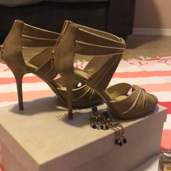 Jimmy Chool suede heels size 38 - Picture 4 of 8